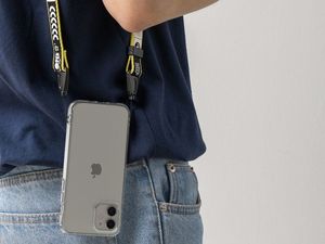 Ringke Etui ochronne obudowa Ringke Fusion do Apple iPhone 12 Mini 5.4 Clear + Szkło Alogy uniwersalny 8