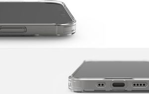 Ringke Etui ochronne obudowa Ringke Fusion do Apple iPhone 12 Mini 5.4 Clear + Szkło Alogy uniwersalny 9