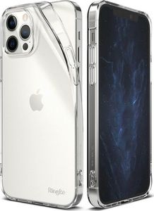 Ringke Etui obudowa Ringke Air do Apple iPhone 12/ 12 Pro 6.1 Clear + Szkło Alogy uniwersalny 2