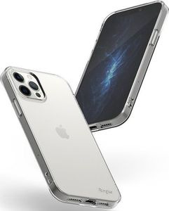 Ringke Etui obudowa Ringke Air do Apple iPhone 12/ 12 Pro 6.1 Clear + Szkło Alogy uniwersalny 3