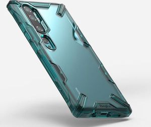 Ringke Etui Ringke Fusion X do Xiaomi Mi Note 10/ Note 10 Pro Black + Szkło Alogy uniwersalny 2