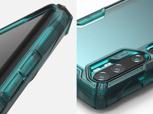 Ringke Etui Ringke Fusion X do Xiaomi Mi Note 10/ Note 10 Pro Black + Szkło Alogy uniwersalny 4