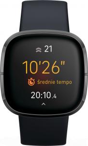 Smartwatch Fitbit Sense Czarny  (FB-501TAS-EU) 2