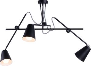 Lampa sufitowa Aldex Czarna lampa sufitowa do kuchni Aldex ARTE 1008E/1/L 1