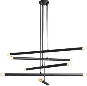 Lampa wisząca Aldex Tubo minimalistyczna czarny  (1072M1) 1