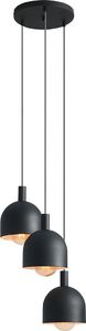 Lampa wisząca Aldex Lampa wisząca czarna nad stół Aldex BERYL potrójna 976E1_R 1