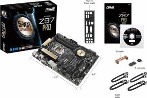Płyta główna Asus Z97-PRO (WI-FI AC) USB 3.1, Z97, DualDDR3-1333-3200, SATA3, HDMI, WI-FI, ATX (90MB0LE0-M0EAY0) 5