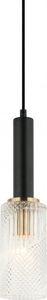 Lampa wisząca Italux Perola nowoczesna czarny  (PND-43309-1 BK+BR) 1