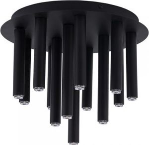 Lampa sufitowa Nowodvorski Plafon metalowy czarny Nowodvorski STALACTITE BLACK XIII 8355 (8355) - 77460 1