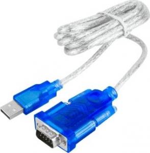 Adapter USB Cabletech DB9M USB - RS-232 Niebieski  (KPO3431-1.5) 1