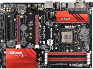 Płyta główna ASRock Fatal1ty Z97X Killer/3.1, Z97, DualDDR3-1600, SATA3, HDMI, DVI USB3.1, LAN, ATX 2
