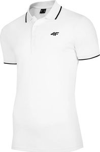 4f Koszulka męska 4F biała NOSH4 TSM009 10S : Rozmiar - XL 1