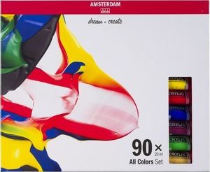 Artequipment TALENS AMSTERDAM ZESTAW 90X20 ML ALL COLOURS uniw 1