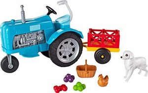 Mattel Barbie zabawa na traktorze rolniczym 1
