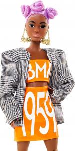 Lalka Barbie Mattel BMR1959 - uliczny styl, fioletowe włosy (GNC46) 3