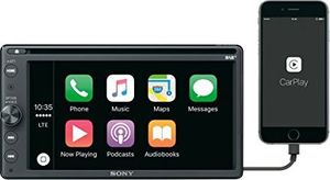 Radio samochodowe Sony Sony XAV-AX205DB 16, 3 cm, 6, 4 cale, Premium DAB plus odtwarzacz DVD, Bluetooth, Apple CarPlay / Android Auto, nawigacja 8