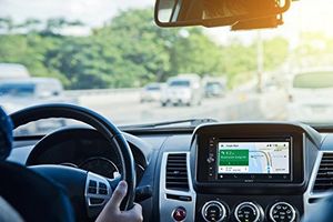 Radio samochodowe Sony Sony XAV-AX205DB 16, 3 cm, 6, 4 cale, Premium DAB plus odtwarzacz DVD, Bluetooth, Apple CarPlay / Android Auto, nawigacja 9