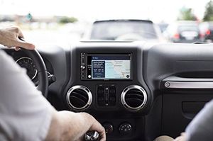 Radio samochodowe Sony Sony XAV-AX205DB 16, 3 cm, 6, 4 cale, Premium DAB plus odtwarzacz DVD, Bluetooth, Apple CarPlay / Android Auto, nawigacja 10