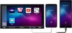 Radio samochodowe Sony Sony XAV-AX5550ANT Radioodtwarzacz z CarPlay, AndroidAuto, WebLink, DAB +, wyświetlaczem Premium 6,95 , Bluetooth 4