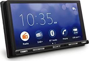 Radio samochodowe Sony Sony XAV-AX5550ANT Radioodtwarzacz z CarPlay, AndroidAuto, WebLink, DAB +, wyświetlaczem Premium 6,95 , Bluetooth 5