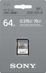 Karta Sony SF-E SDXC 64 GB Class 10 UHS-II/U3 V30 (SF-E64) 2