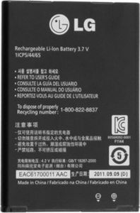 Bateria LG Bateria LG BL-44JN L3 Optimus E400 bulk 1500mAh 1