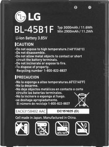 Bateria LG Bateria LG BL-45B1F V10 H960 bulk 2900 mAh 1