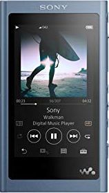 Sony Sony NW-A55LLWalkman (16 GB, Hi-Res, ekran dotykowy, Bluetooth, NFC, gniazdo microSD, procesor winylowy), niebieski 1
