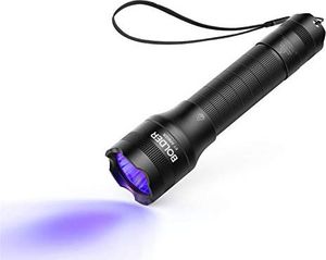 Latarka Anker Anker Akumulatorowa latarka Bolder UV z detekcją czarnego światła ultrafioletowego 380nm, do moczu psa, plam, substancji fluorescencyjnych, latarki LED, ochrona przed wodą IPX5, z baterią 18650 1
