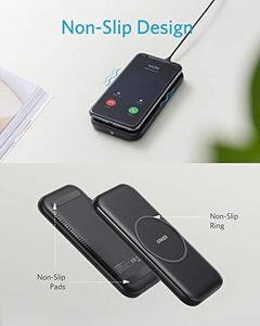 Ładowarka Anker Anker Ładowarka PowerWave Base Pad, z certyfikatem Qi, 7,5 W dla iPhone'a 11, 11 Pro, 11 Pro Max, X, Xs, Xr, Xs Max, 8 i 10 W dla Galaxy S10, S9, S8, Note 10, 9 ( Brak zasilacza) 6