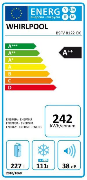 Lodówka Whirlpool BSFV8122OX 3