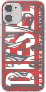 DIESEL SNAP CASE CLEAR IPHONE 12 MINI CZERWONY standard 2