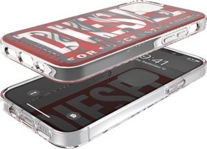 DIESEL SNAP CASE CLEAR IPHONE 12 MINI CZERWONY standard 5