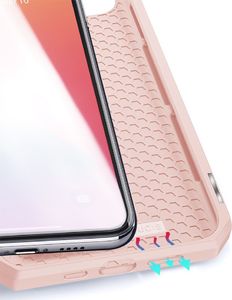 Dux Ducis DUX DUCIS Skin X kabura etui pokrowiec z klapką iPhone 12 mini różowy uniwersalny 9