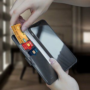 Dux Ducis Dux Ducis Kado kabura etui portfel pokrowiec z klapką iPhone 12 mini czarny uniwersalny 19