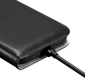 Dux Ducis Dux Ducis Kado kabura etui portfel pokrowiec z klapką iPhone 12 mini czarny uniwersalny 8