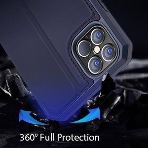 Dux Ducis DUX DUCIS Skin X kabura etui pokrowiec z klapką iPhone 12 Pro Max niebieski uniwersalny 16