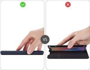 Dux Ducis DUX DUCIS Skin X kabura etui pokrowiec z klapką iPhone 12 mini niebieski uniwersalny 12