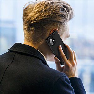 Dux Ducis DUX DUCIS Wish skórzane etui pokrowiec ze skóry naturalnej iPhone 12 mini czarny uniwersalny 16