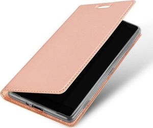 Dux Ducis Etui IPHONE 12 MINI z klapką Dux Ducis skórzane Skin Leather jasny róż 3