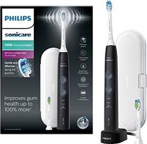 Szczoteczka Philips Philips 5100 series HX6850 / 10 elektryczna szczoteczka Sonic Toothbrush Black - elektryczna szczoteczka (stan, bateria, zintegrowana, Li-Ion, 110-220 V, 1 szt.a) 1