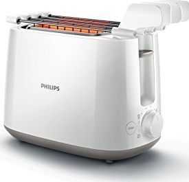 Toster Philips Philips Daily Collection HD2583 / 00 8 kromek 600W biały - toster (ustawienia 8, biały, plastik, pokrętła, obrotowy, Chiny, 600 W) 1