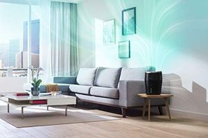 Nawilżacz powietrza Philips Philips nawilżacz HU4814 / 10 (do 40 m2, higieniczna technologia NanoCloud, cichy tryb nocny, tryb automatyczny, zbiornik na wodę 2 litry) czarny 4