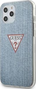 Guess Guess GUHCP12LPCUJULLB iPhone 12 6,7 Pro Max niebieski/light blue hardcase Jeans Collection 1