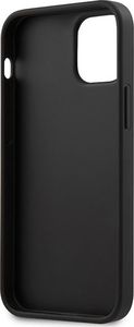 Guess Guess GUHCP12SVSATMLBK iPhone 12 5,4 czarny/black hardcase Saffiano 5
