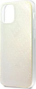 Guess Guess GUHCP12S3D4GIRBL iPhone 12 mini 5,4 opalowy/iridescent hardcase 4G 3D Pattern Collection 4