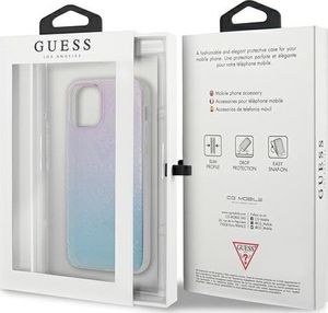 Guess Guess GUHCP12S3D4GGBP iPhone 12 mini 5,4 niebiesko-różowy/blue&pink hardcase 4G 3D Pattern Collection 8