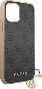 Guess Guess GUHCP12SGF4GGR iPhone 12 mini 5,4 szary/grey hardcase 4G Charms Collection 8