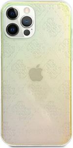 Guess Guess GUHCP12M3D4GIRBL iPhone 12/12 Pro 6,1 opalowy/iridescent hardcase 4G 3D Pattern Collection 3
