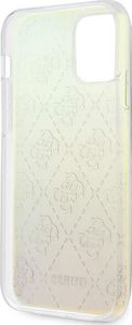 Guess Guess GUHCP12M3D4GIRBL iPhone 12/12 Pro 6,1 opalowy/iridescent hardcase 4G 3D Pattern Collection 7